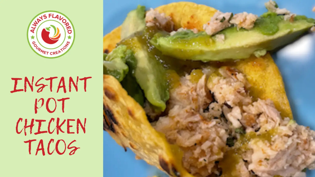 Instant Pot Chicken Tacos