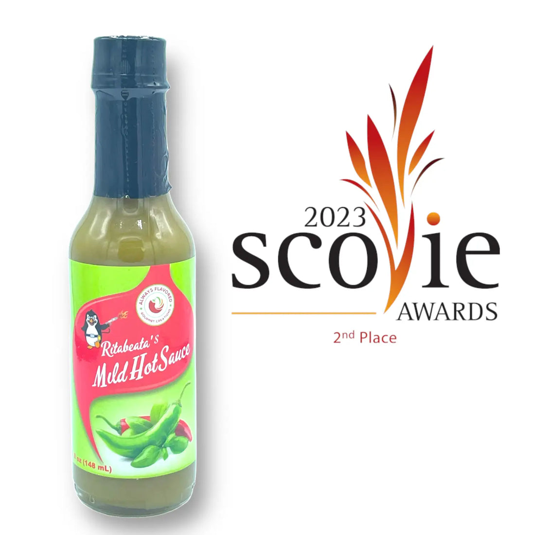 Scovie Awards: Ritabeata’s Mild Hot Sauce is a Winner!