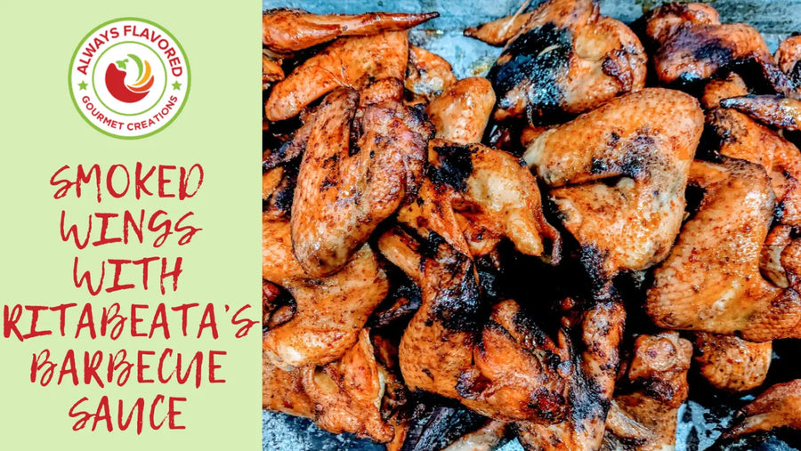 The Best Smoked Wings with Virginia Love BBQ Sauce