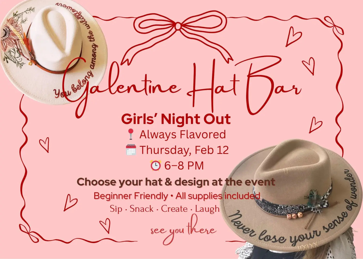 🎉 Two Ways to Celebrate Valentine’s Week at Always Flavored