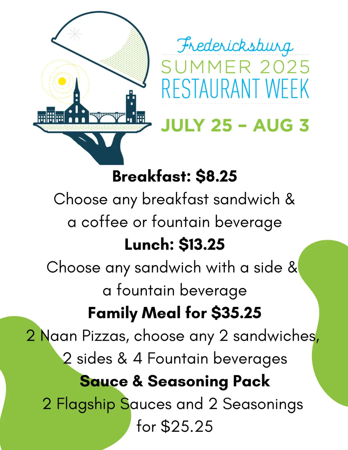 🎉 Two Events. One Flavor-Packed Week in Downtown FXBG!