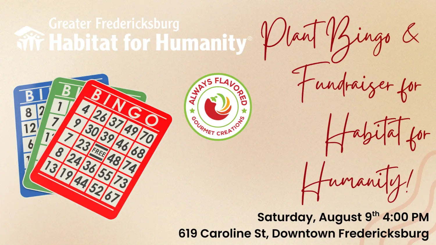 Join Us for Plant Bingo & Fundraiser Supporting Habitat