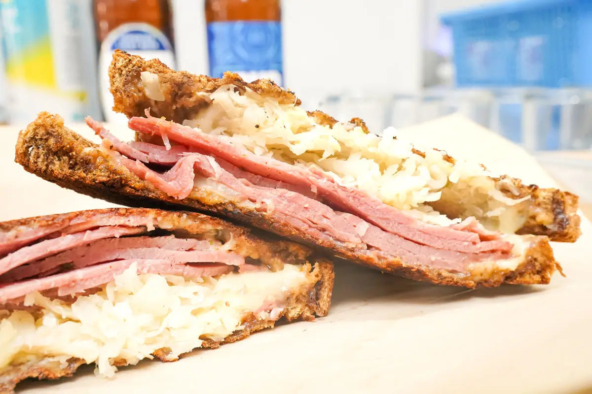Always Flavored Reuben sandwich served at the Fredericksburg Bistro and Market