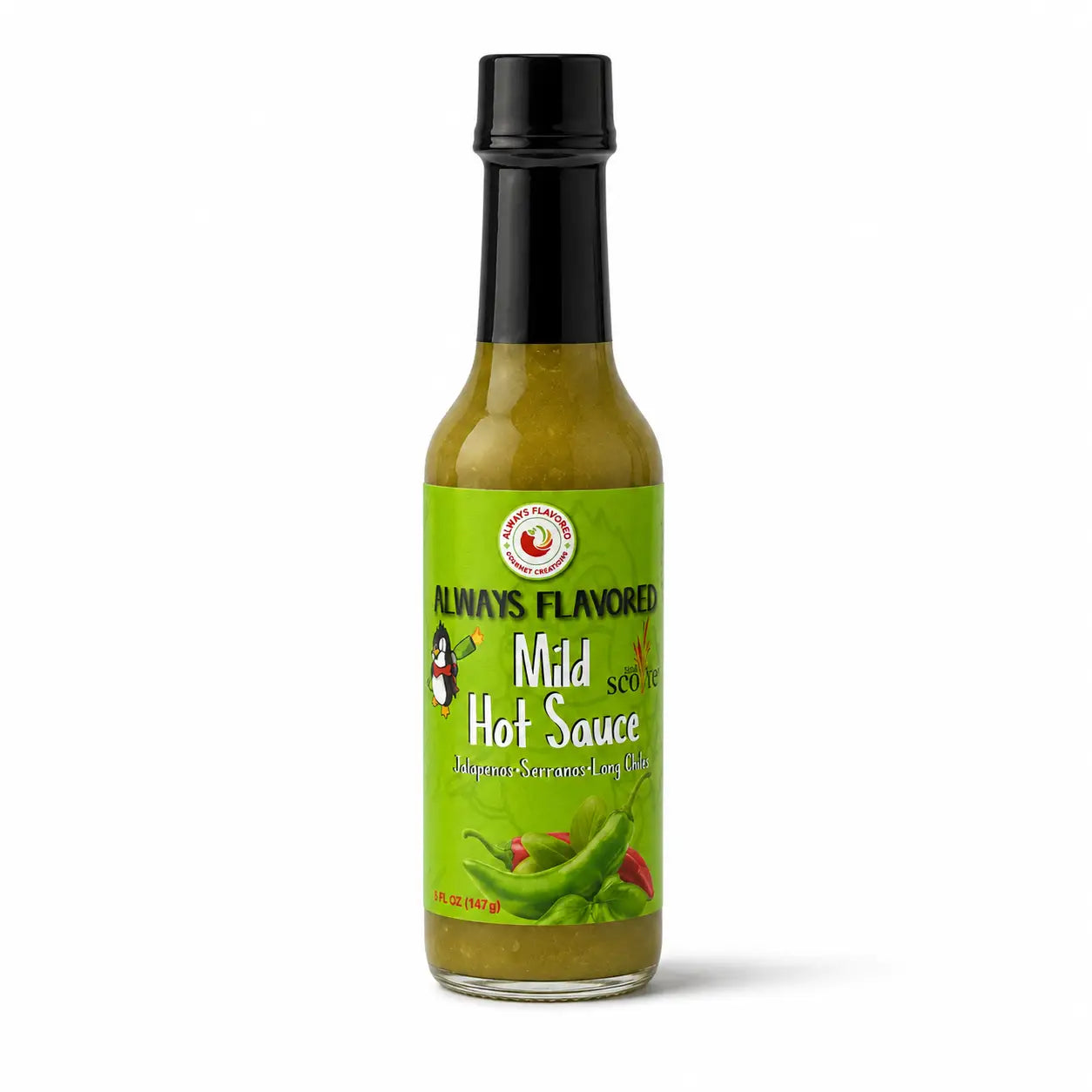 Always Flavored Mild Hot Sauce - sauce