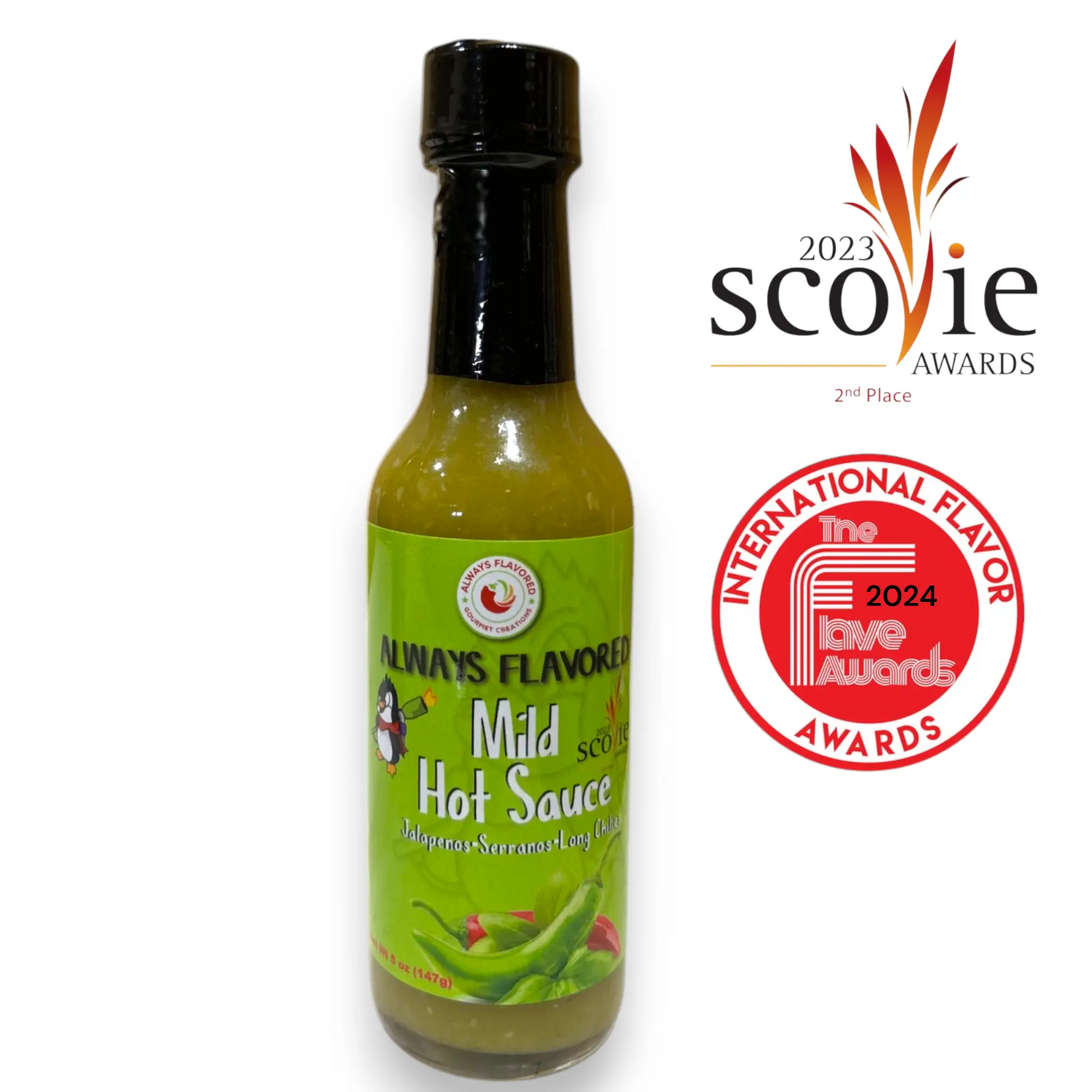 Always Flavored Mild Hot Sauce - sauce