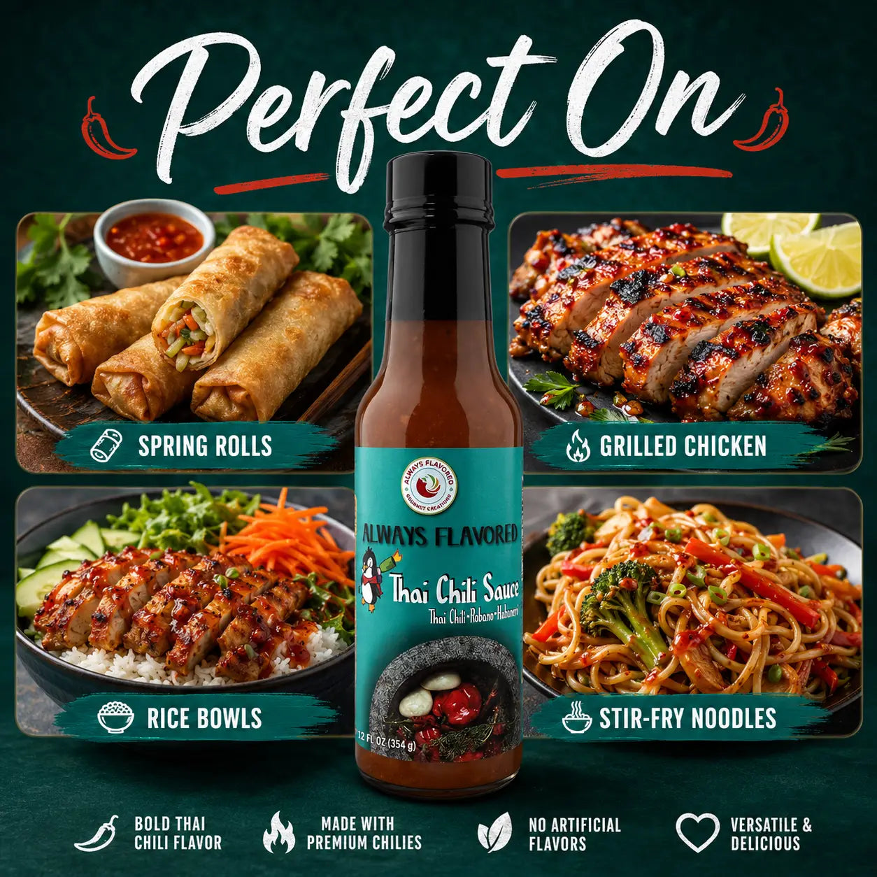 Always Flavored Thai Chili Sauce - sauce