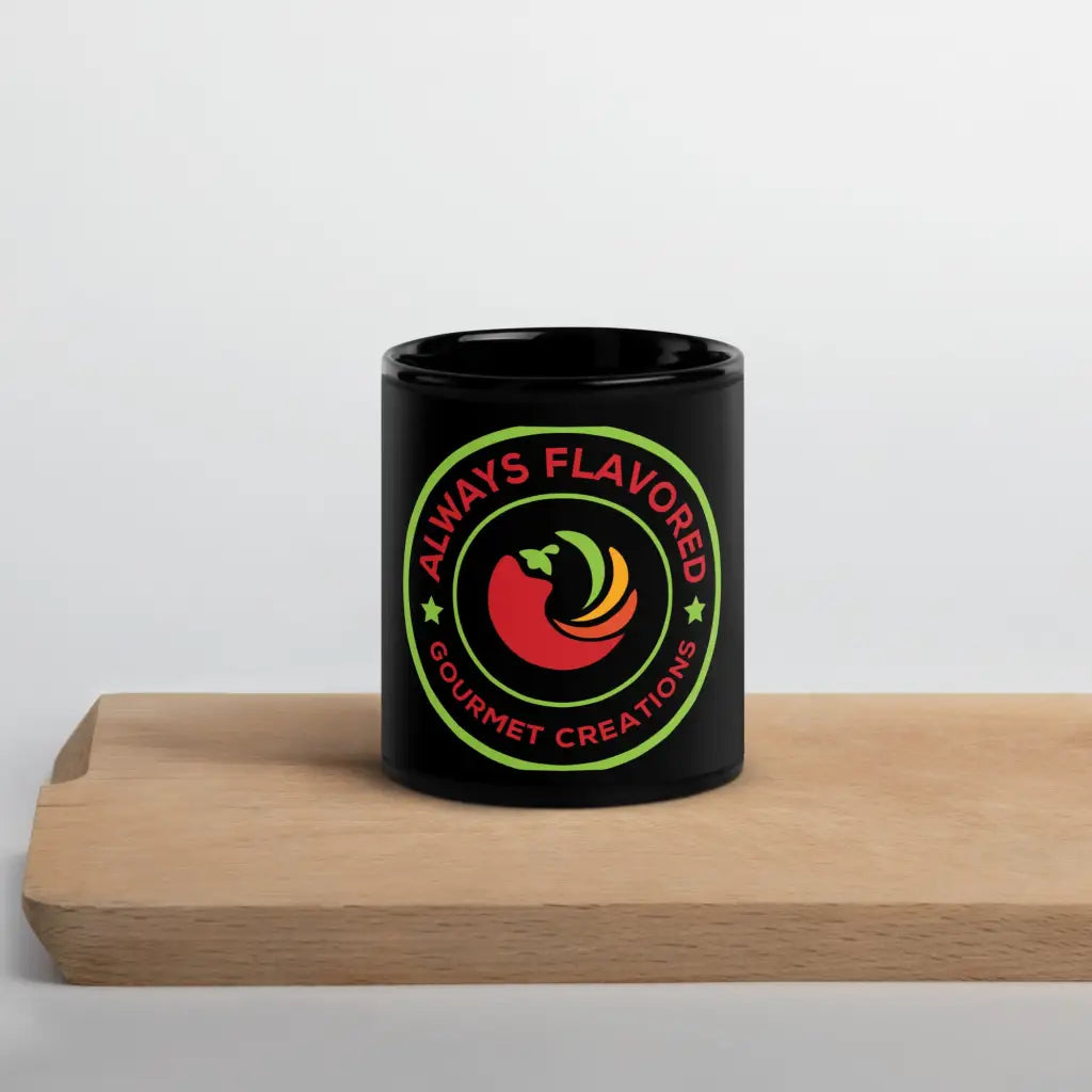 Black Glossy Mug