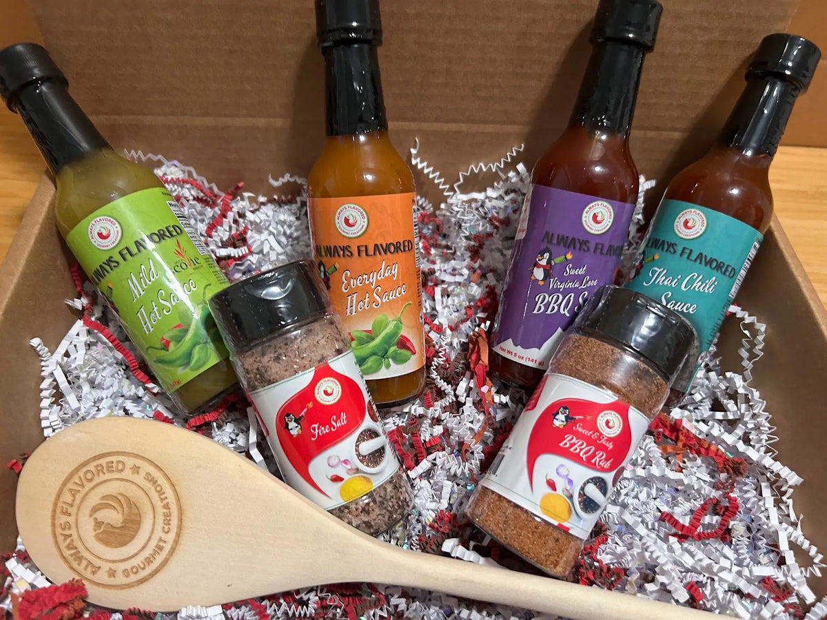 Classic Sauce and Spice Blend Gift Set - Hot Sauce