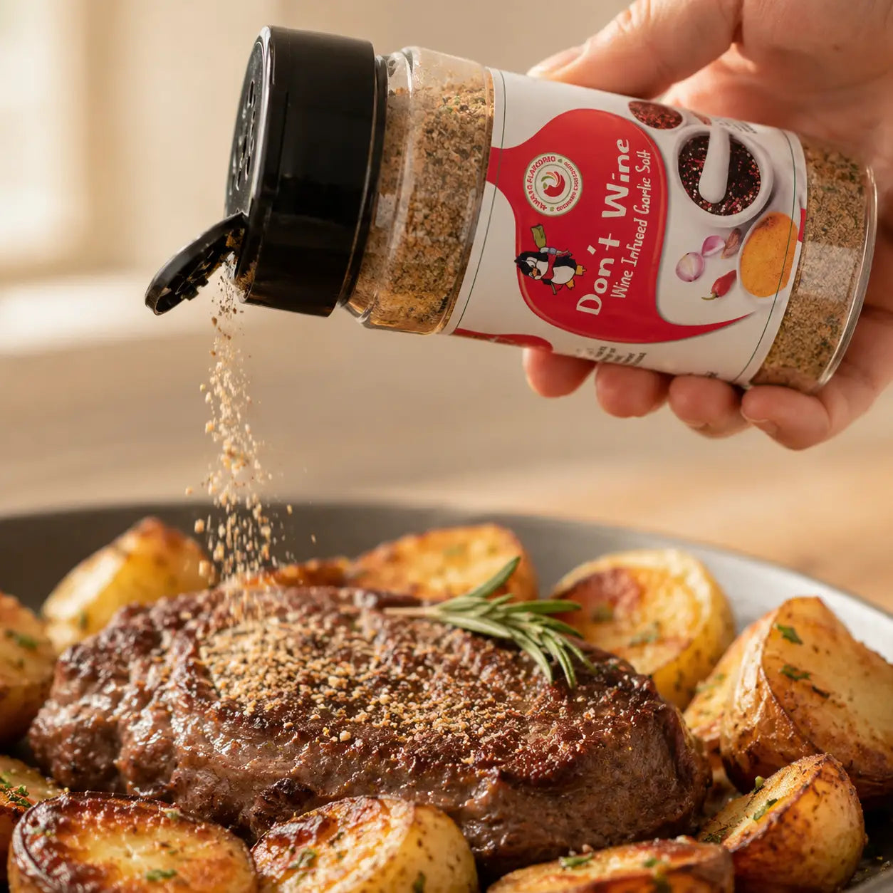 Don’t Wine - Wine Infused Garlic Salt - Spice