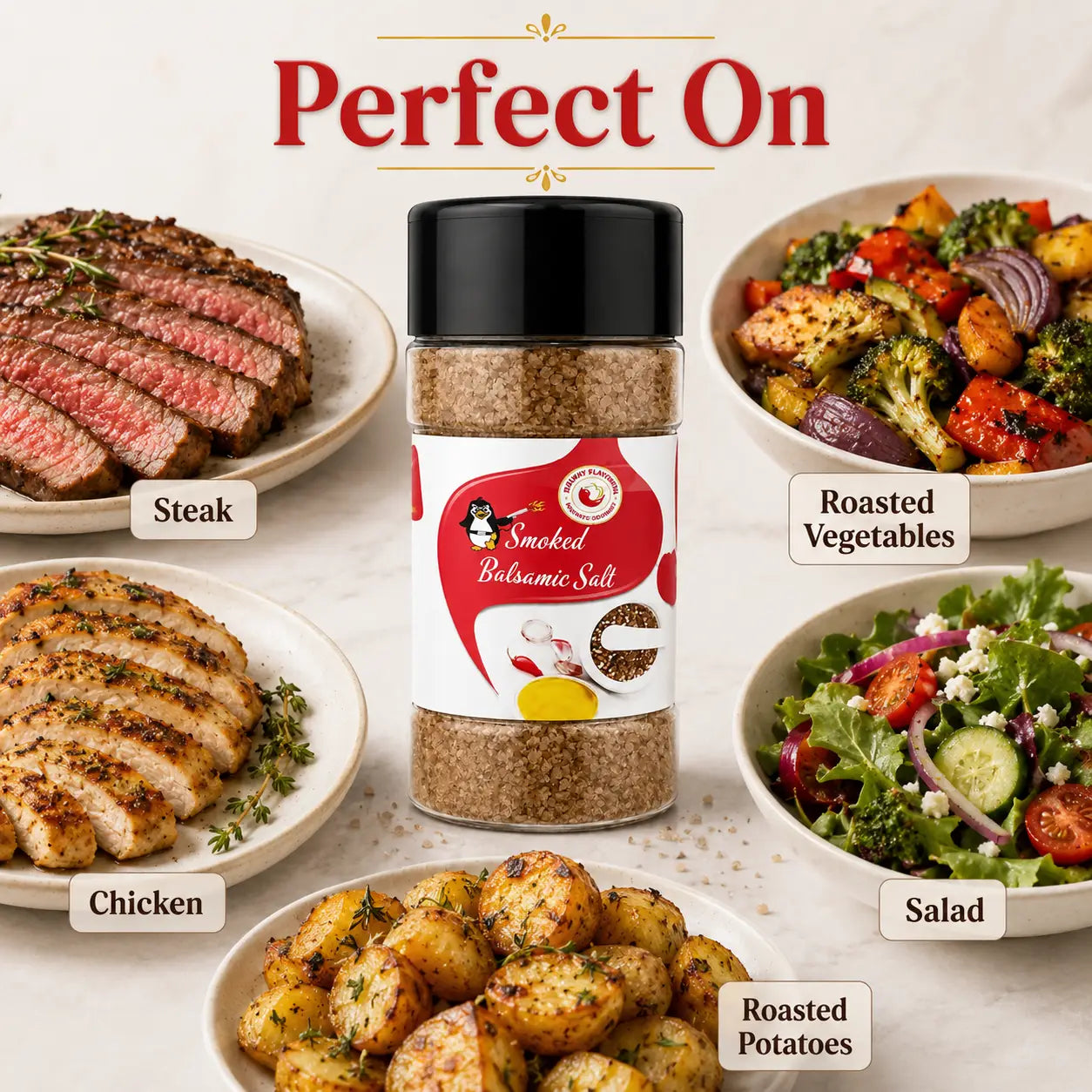 Smoked Balsamic Salt - 4-oz