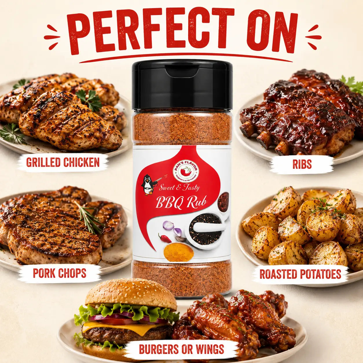 Sweet & Tasty BBQ Rub - 4oz - Spice