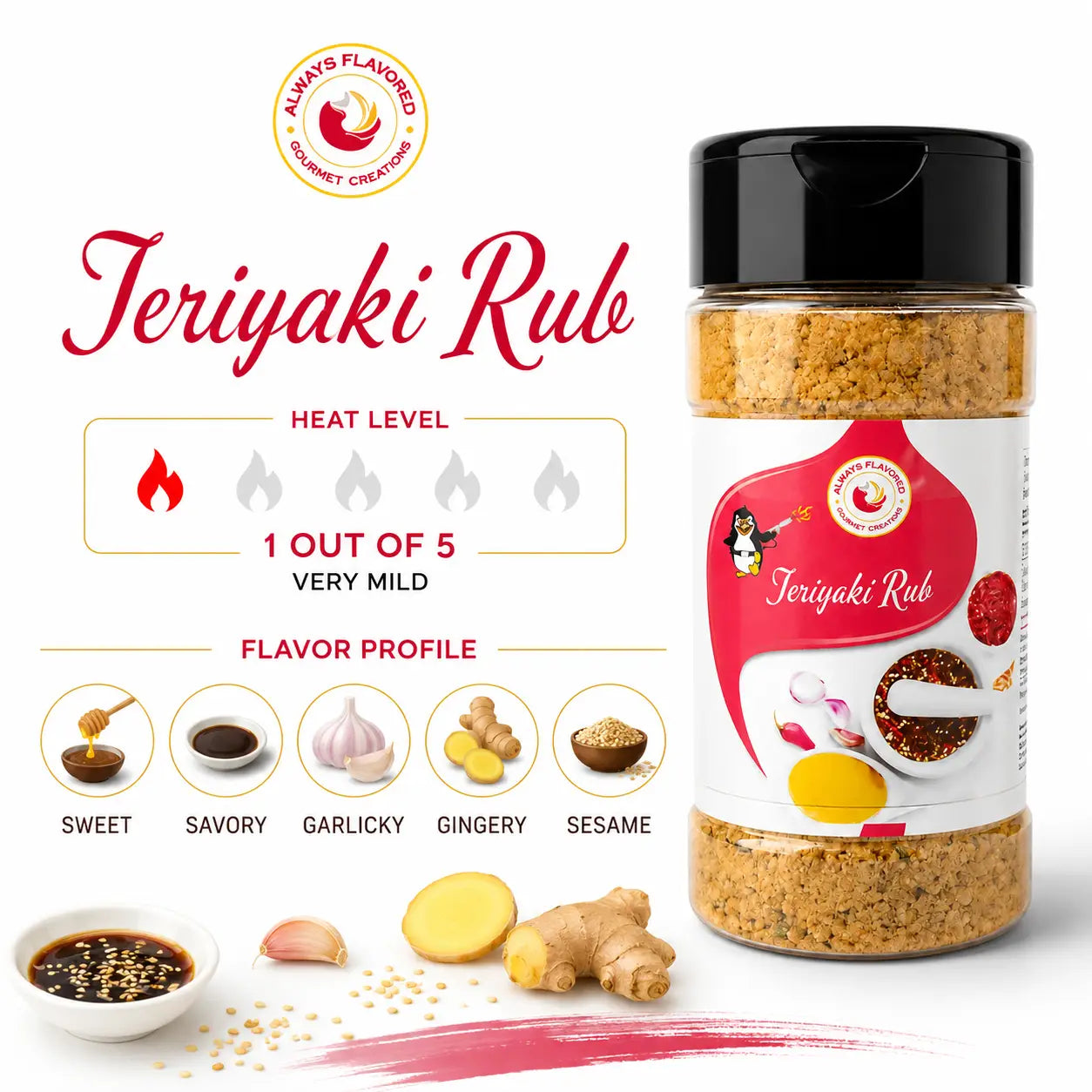 Teriyaki Rub - 4oz