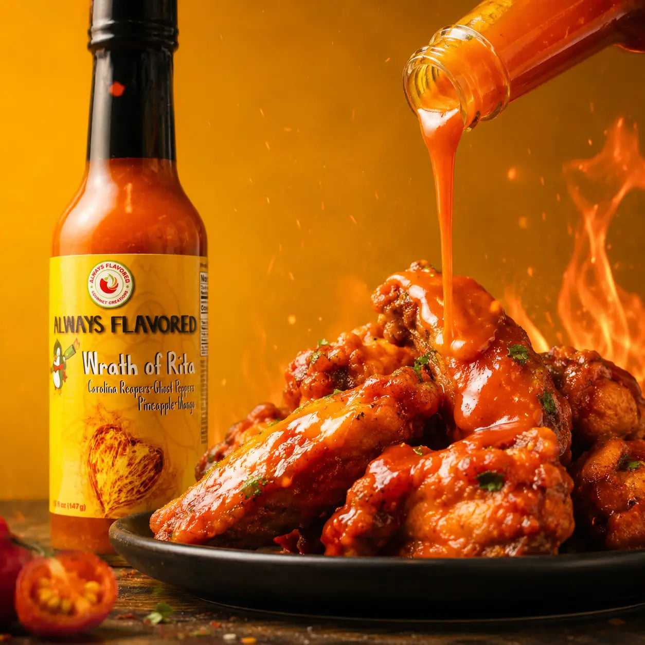 Wrath of Rita Hot Sauce - sauce