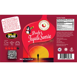 Brady’s Tequila Sunrise Hot Sauce