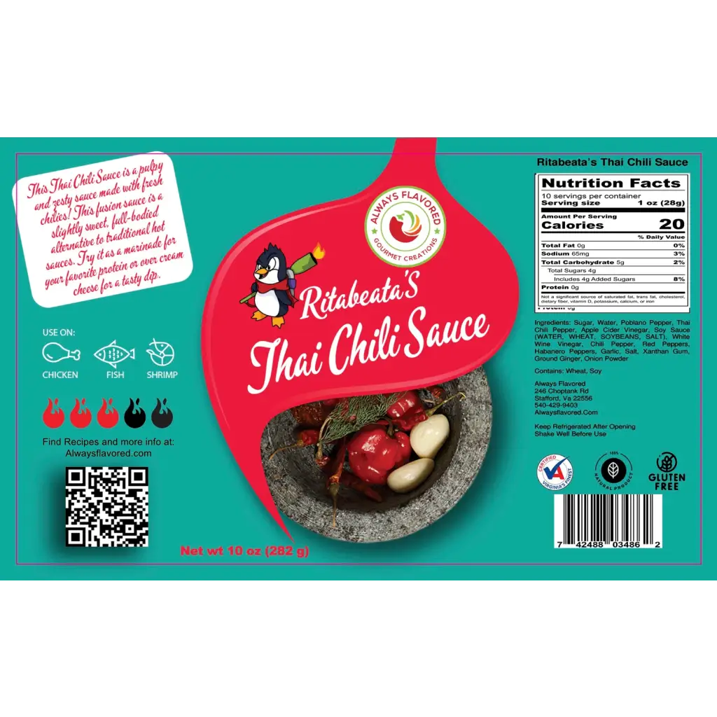 Ritabeata’s Thai Chili Sauce - sauce